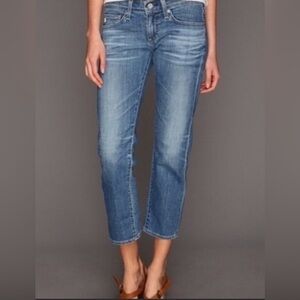 AG The Tomboy Crop Relaxed Straight Leg